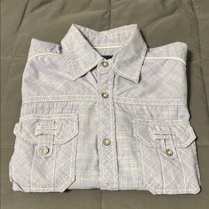 Buckle Black athletic fit long sleeved button down. Size Medium